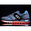 NB 577 Blue (Dotted - Red Sole)