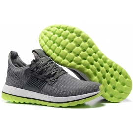 Zapatillas AD Pure Boost Zero Gravity Gris y Verde