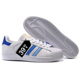 AD Superstar White Blue (Shades)