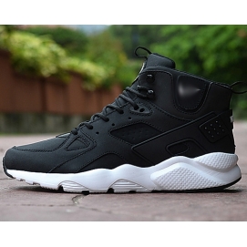 NK Air Huarache High Top Black