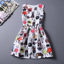 Summer-Autuml Print Dress