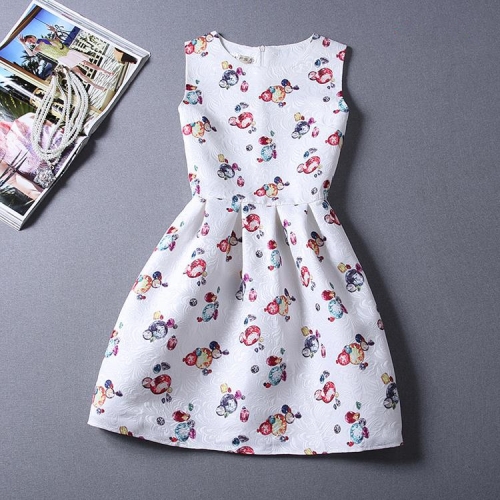 Summer-Autuml Print Dress