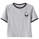 Camiseta Alien - Gris