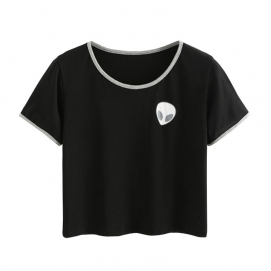 Camiseta Alien - Negro