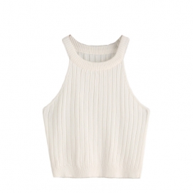 Top Cuello Cisne - Blanco