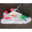 NK Air Huarache White Rainbow