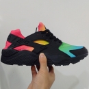 NK Air Huarache Black Rainbow