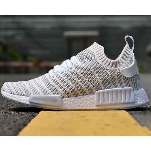 nmd flyknit white