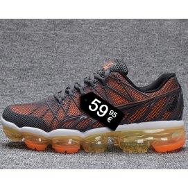 vapormax grises y naranjas