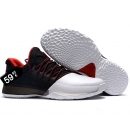 Zapatillas AD Harden Vol 1 Blanco, Negro y Rojo