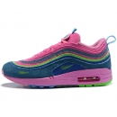 Zapatillas NK Air max 97 Sean Wotherspoon Rosa y Azul