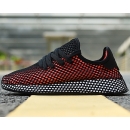 Zapatillas AD Deerupt Runner Negro y Rojo