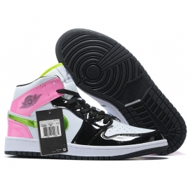 NK A. Jordan 1 Mid Pink & Green