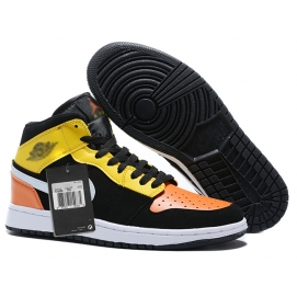 NK A. Jordan 1 Mid Orange & Yellow