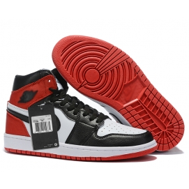 NK A. Jordan 1 Mid Red & Black