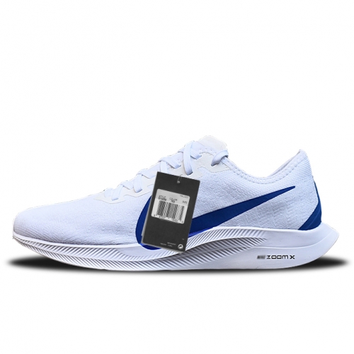 NK ZoomX White & Blue