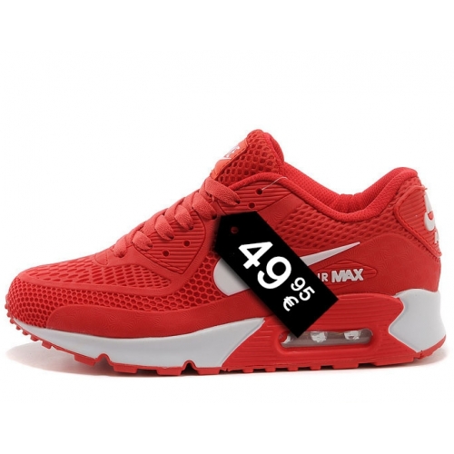 NK Air max 90 KPU Red and White 